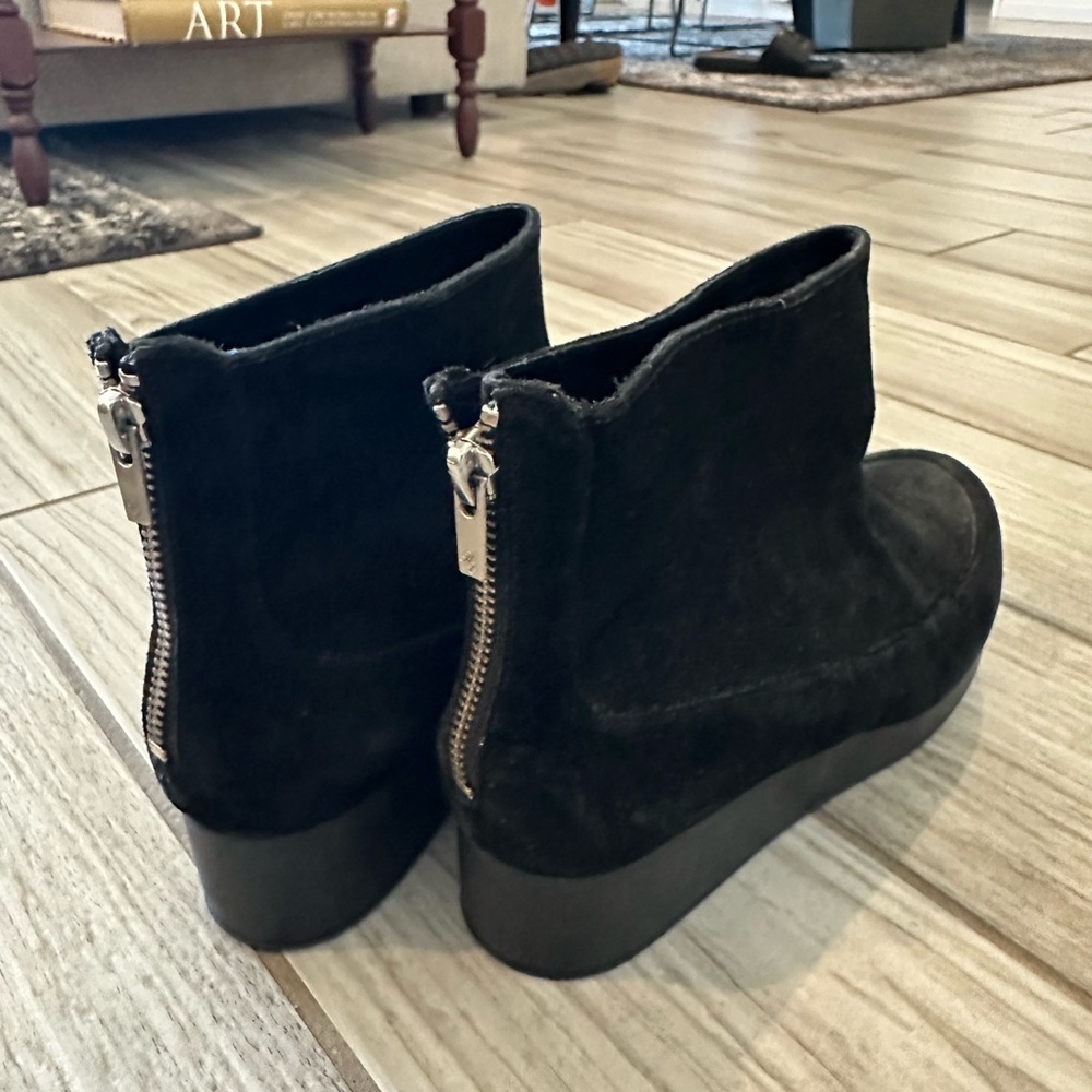 Black Suede Ankle Boots